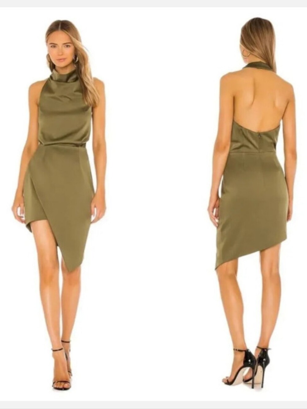 ELLIATT‎ CAMO DRESS IN KHAKI M